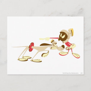 MARVIN THE MARTIAN™ und K-9 4 Postkarte