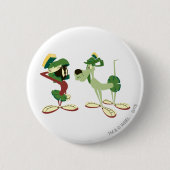 MARVIN THE MARTIAN™ und K-9 Button (Vorderseite)