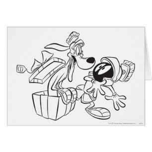 MARVIN THE MARTIAN™ und K-9 Geschenk-Überraschung