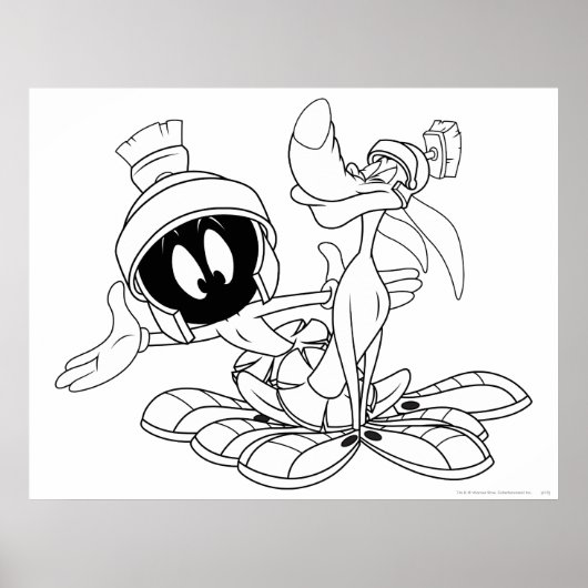 MARVIN THE MARTIAN™ und K-9 Poster (Vorne)
