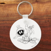 MARVIN THE MARTIAN™ und K-9 Schlüsselanhänger (Vorderseite)