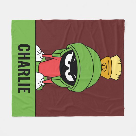 MARVIN THE MARTIAN™ Upset Fleecedecke (Vorderseite (Horizontal))