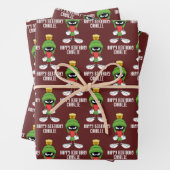 MARVIN THE MARTIAN™ Upset Geschenkpapier Set (Beispiel)