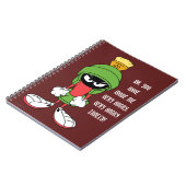 MARVIN THE MARTIAN™ Upstream Notizblock (Linke Seite)