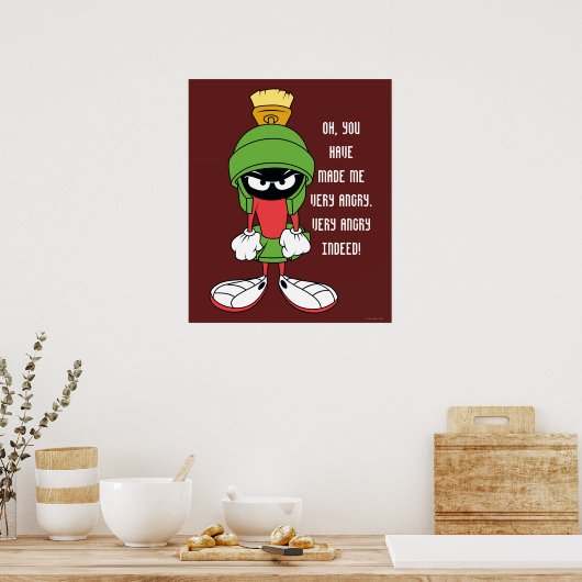 MARVIN THE MARTIAN™ Upstream Poster (Küche)