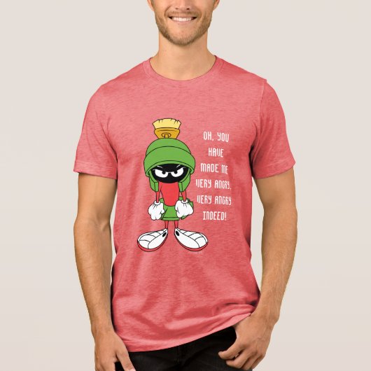 MARVIN THE MARTIAN™ Upstream Tri-Blend Shirt (Vorderseite)