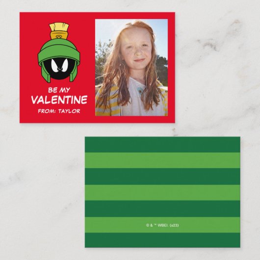 MARVIN THE MARTIAN™ | Valentinstag Mitteilungskarte (Vorne/Hinten)