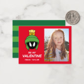 MARVIN THE MARTIAN™ | Valentinstag Mitteilungskarte (Vorderseite/Rückseite Beispiel)