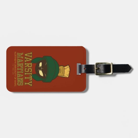 MARVIN THE MARTIAN™ Varsity Collegiate Graphic Gepäckanhänger (Vorderseite horizontal)