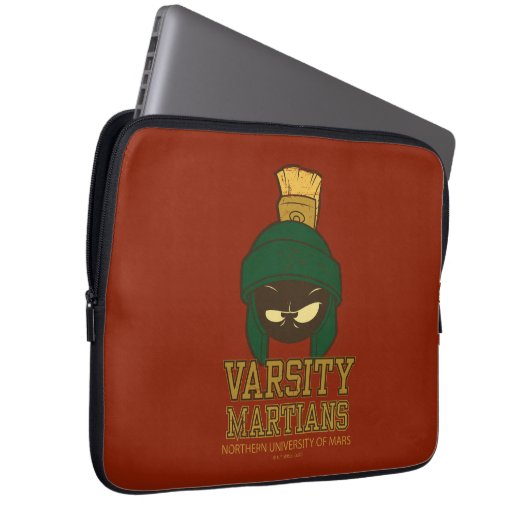 MARVIN THE MARTIAN™ Varsity Collegiate Graphic Laptopschutzhülle (Vorne Rechts)