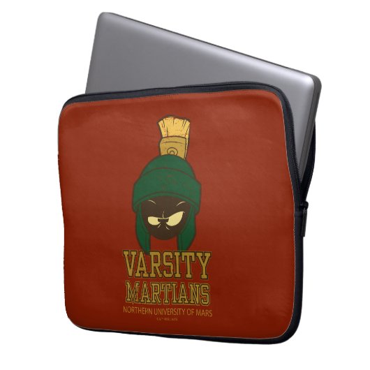 MARVIN THE MARTIAN™ Varsity Collegiate Graphic Laptopschutzhülle (Vorderseite Links)