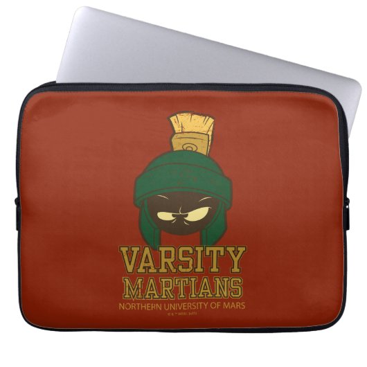 MARVIN THE MARTIAN™ Varsity Collegiate Graphic Laptopschutzhülle (Vorderseite)