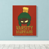 MARVIN THE MARTIAN™ Varsity Collegiate Graphic Leinwanddruck (Insitu (Holzboden))