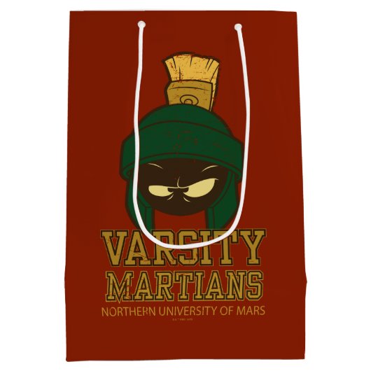 MARVIN THE MARTIAN™ Varsity Collegiate Graphic Mittlere Geschenktüte (Rückseite)