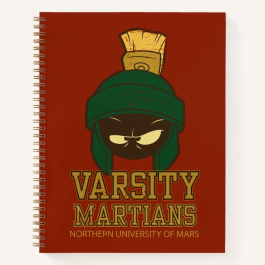 MARVIN THE MARTIAN™ Varsity Collegiate Graphic Notizblock (Vorderseite)