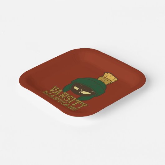 MARVIN THE MARTIAN™ Varsity Collegiate Graphic Pappteller (Gewinkelt)