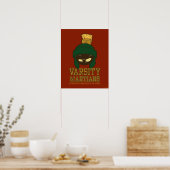 MARVIN THE MARTIAN™ Varsity Collegiate Graphic Poster (Küche)