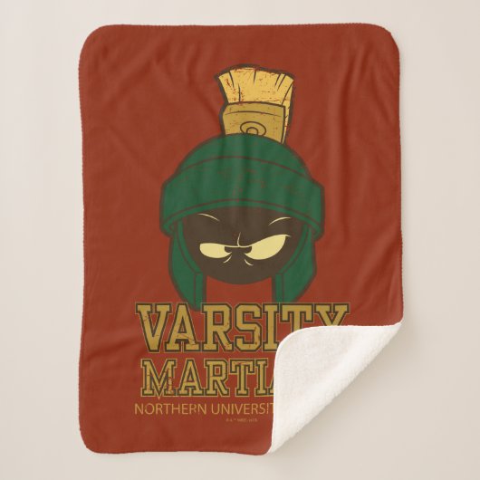 MARVIN THE MARTIAN™ Varsity Collegiate Graphic Sherpadecke (Vorderseite)