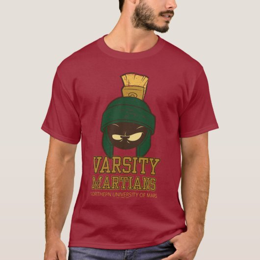 MARVIN THE MARTIAN™ Varsity Collegiate Graphic T-Shirt (Vorderseite)