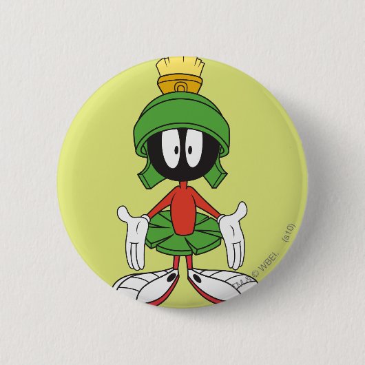 MARVIN THE MARTIAN™ verwirrt Button (Vorderseite)