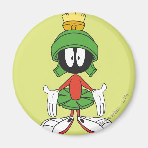 MARVIN THE MARTIAN™ verwirrt Magnet