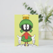 MARVIN THE MARTIAN™ verwirrt Postkarte (Stehend Vorderseite)