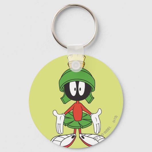 MARVIN THE MARTIAN™ verwirrt Schlüsselanhänger (Vorderseite)