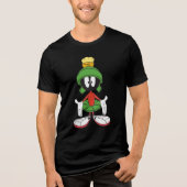 MARVIN THE MARTIAN™ verwirrt Tri-Blend Shirt (Vorderseite)