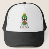 MARVIN THE MARTIAN™ verwirrt Truckerkappe (Vorderseite)