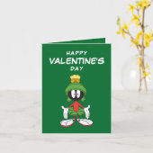 MARVIN THE MARTIAN™ verwirrt | Valentinstag Karte (Gelbe Blume)