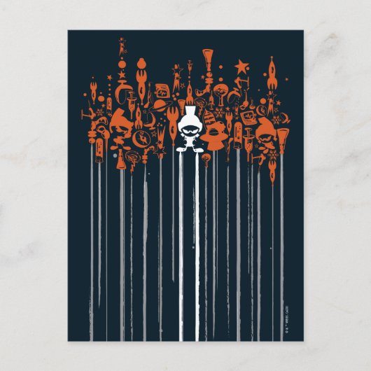 MARVIN THE MARTIAN™ Weapons of Mass Destruruction Postkarte (Vorderseite)