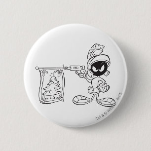MARVIN THE MARTIAN™ Weihnachtsbaum Pop Gun Button