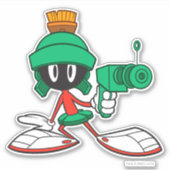 MARVIN THE MARTIAN™ with Laser Aufkleber (Vorderseite)