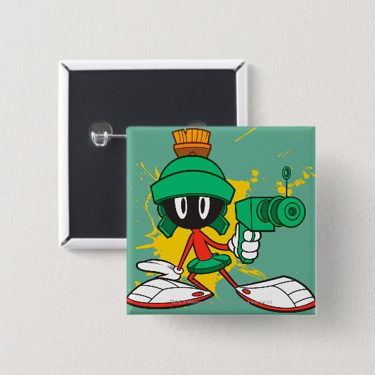 MARVIN THE MARTIAN™ with Laser Button (Vorne & Hinten)