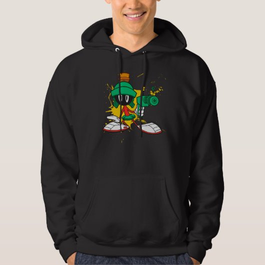 MARVIN THE MARTIAN™ with Laser Hoodie (Vorderseite)