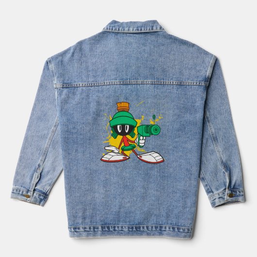 MARVIN THE MARTIAN™ with Laser Jeansjacke (Rückseite)