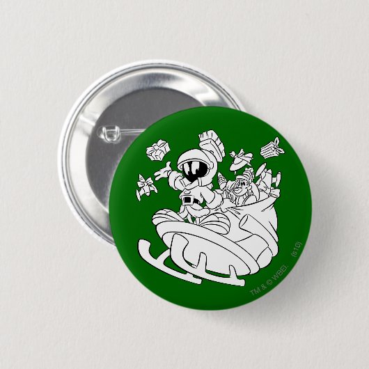 MARVIN THE MARTIAN™ with Toys Button (Vorne & Hinten)