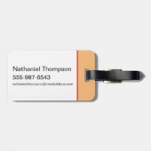 MARVIN THE MARTIAN™ Wo ist der Kaboom? Gepäckanhänger (Rückseite horizontal)