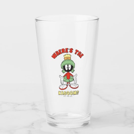 MARVIN THE MARTIAN™ Wo ist der Kaboom? Glas (Vorderseite)
