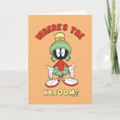 MARVIN THE MARTIAN™ Wo ist der Kaboom? Karte (Vorderseite)