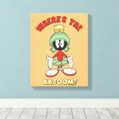 MARVIN THE MARTIAN™ Wo ist der Kaboom? Leinwanddruck (Insitu (Holzboden))