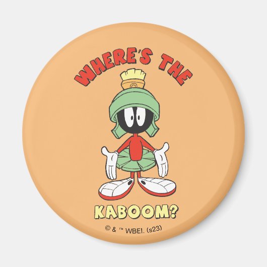 MARVIN THE MARTIAN™ Wo ist der Kaboom? Magnet (Vorne)