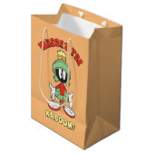 MARVIN THE MARTIAN™ Wo ist der Kaboom? Mittlere Geschenktüte (Vorderseite Schrägansicht)