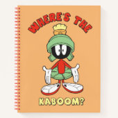 MARVIN THE MARTIAN™ Wo ist der Kaboom? Notizblock (Vorderseite)