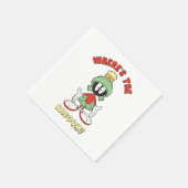 MARVIN THE MARTIAN™ Wo ist der Kaboom? Serviette (Ecke)
