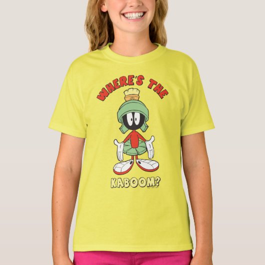 MARVIN THE MARTIAN™ Wo ist der Kaboom? T-Shirt (Vorderseite)