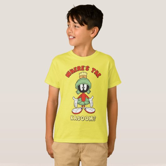 MARVIN THE MARTIAN™ Wo ist der Kaboom? T-Shirt (Vorne ganz)