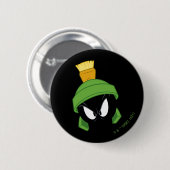 MARVIN THE MARTIAN™ Wütendes Gesicht Button (Vorne & Hinten)
