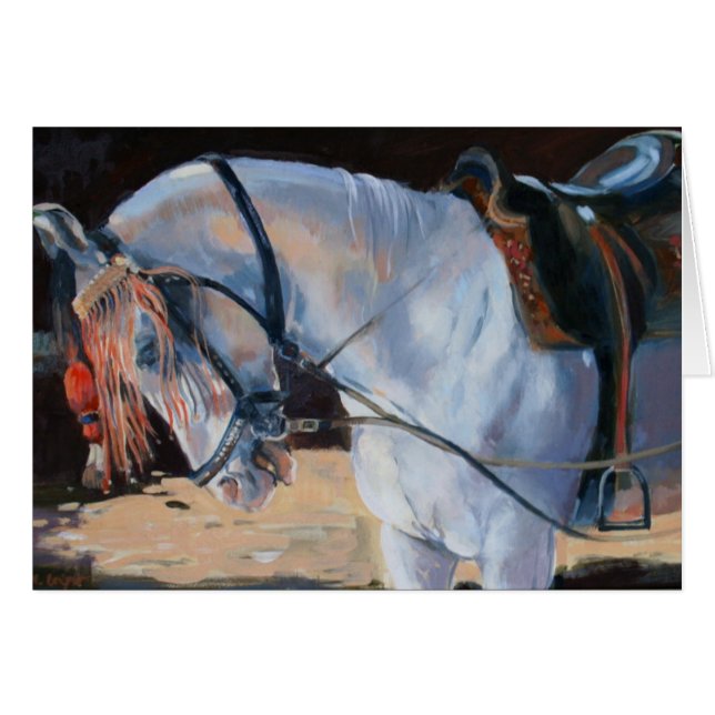 Marwari Pferd Rajasthan 2010 (Vorderseite (Horizontal))