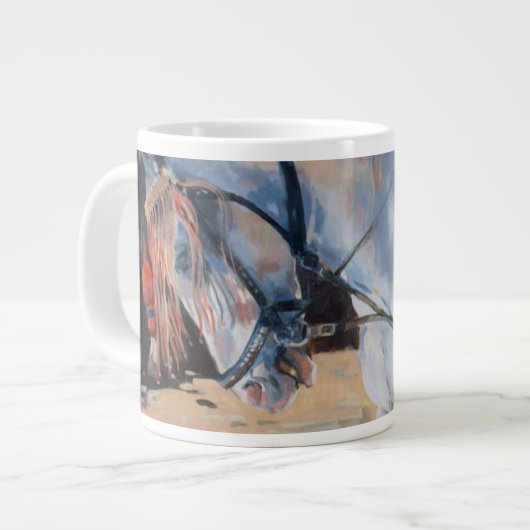 Marwari Pferd Rajasthan 2010 Jumbo-Tasse (Vorderseite Links)